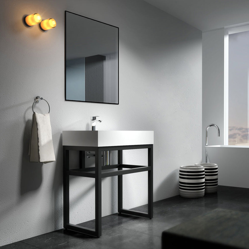 ADA Wall Mounted Bathroom Sink 3018