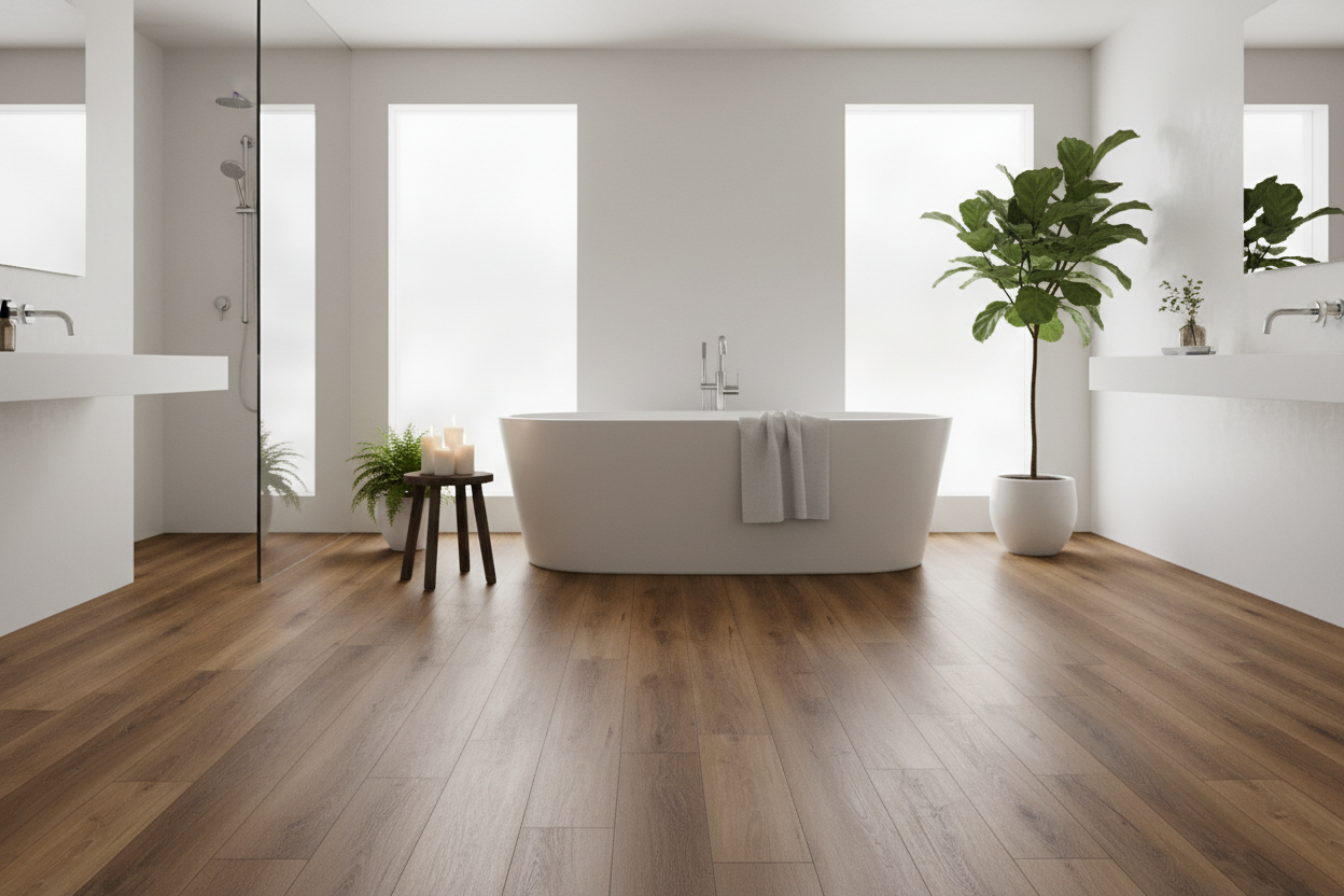 Demi Dark Brown Oak | 20 Mil SPC Flooring