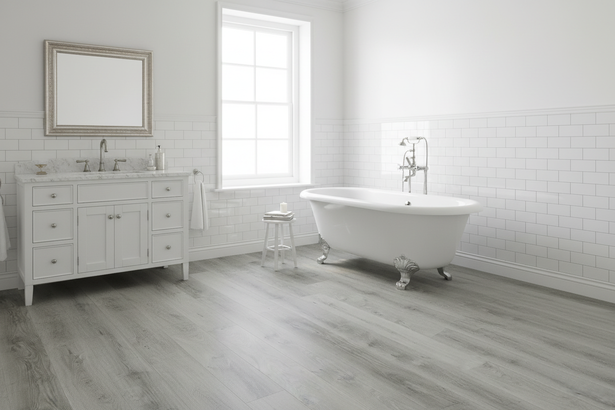 Cameron Silver Mist 9x59" | 22 Mil SPC Flooring
