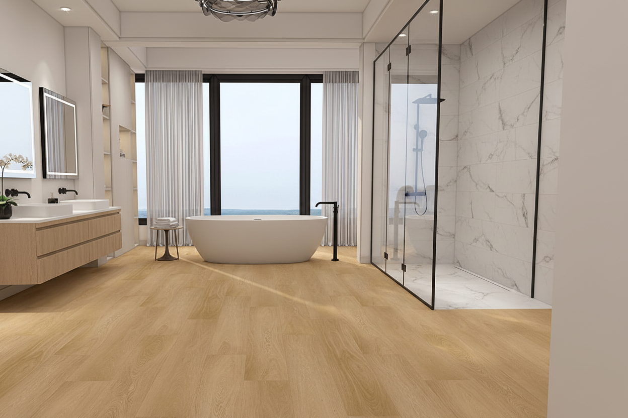 Cameron Calm Beige 9x59" | 22 Mil SPC Flooring