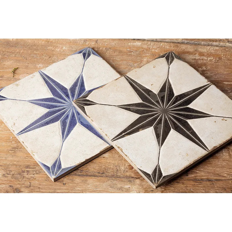 Orion Star Blue Porcelain Tile 8x8 - Tilevanity.com