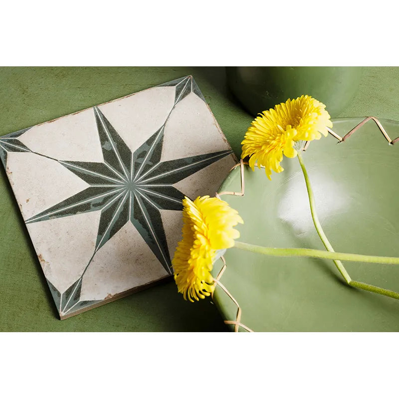 Orion Star Green Porcelain Tile 8x8