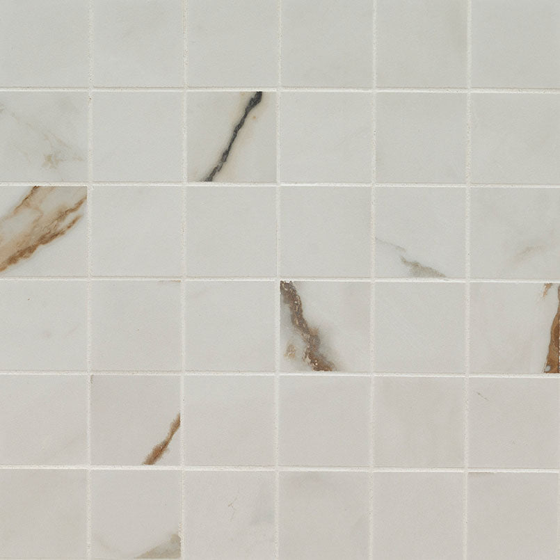 Calacatta Gold Porcelain Tile | 3 Sizes | Matte or Polished