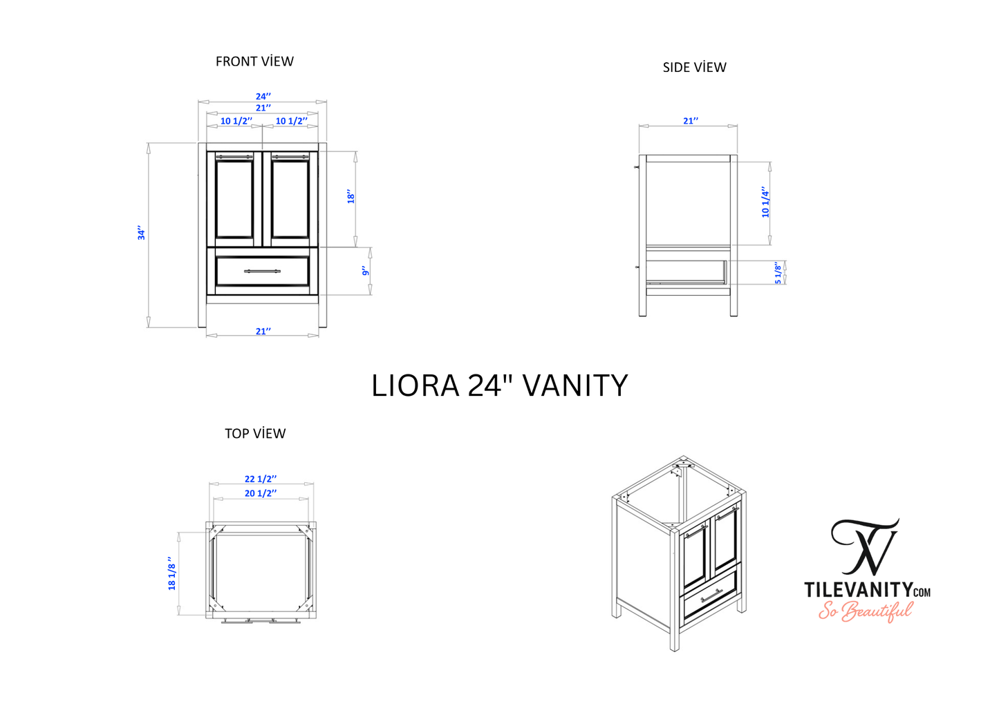 Liora Vanity 24"