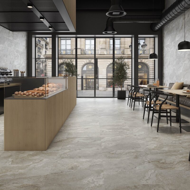 Milano Porcelain Tile (White,Made in USA) (Gray, Made in Spain) - Tilevanity.com