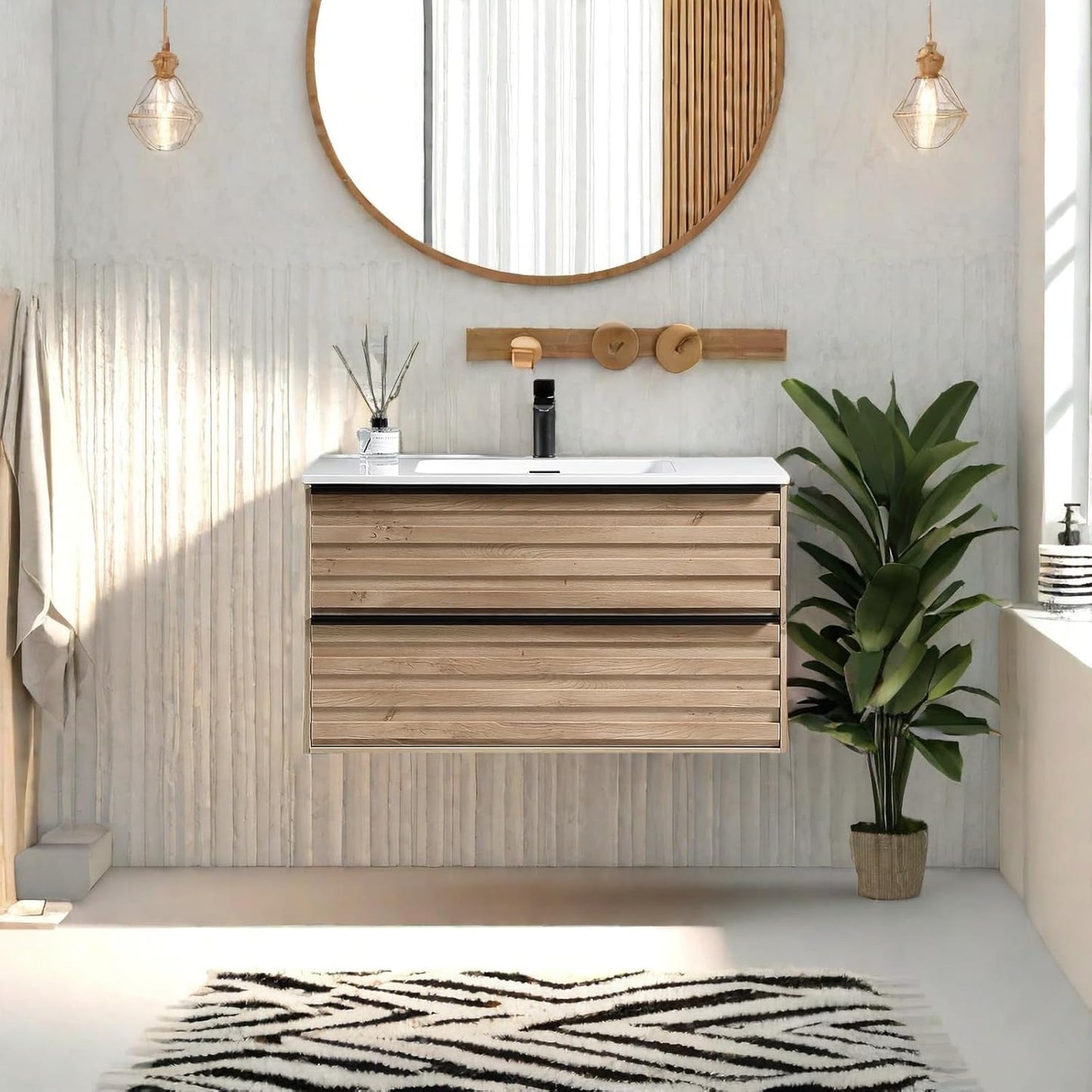 03 Designer Series – 30 Inch Vanity With Sink - Tilevanity.com