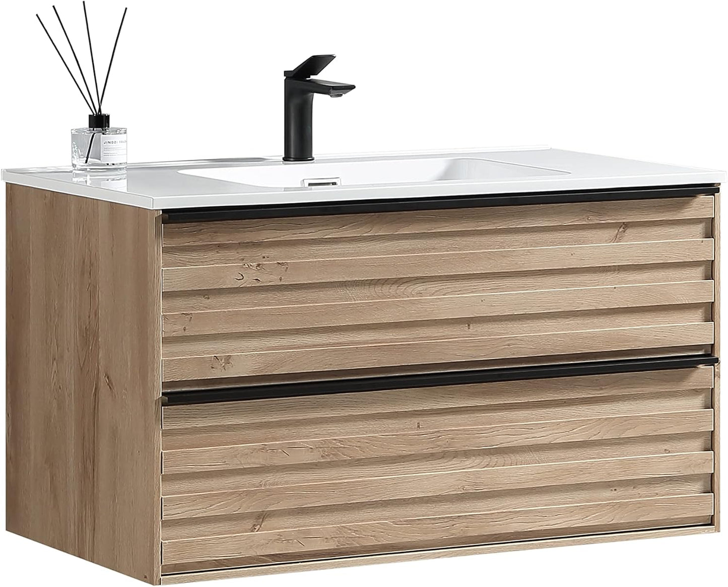 03 Designer Series – 36 Inch Vanity With Sink - Tilevanity.com