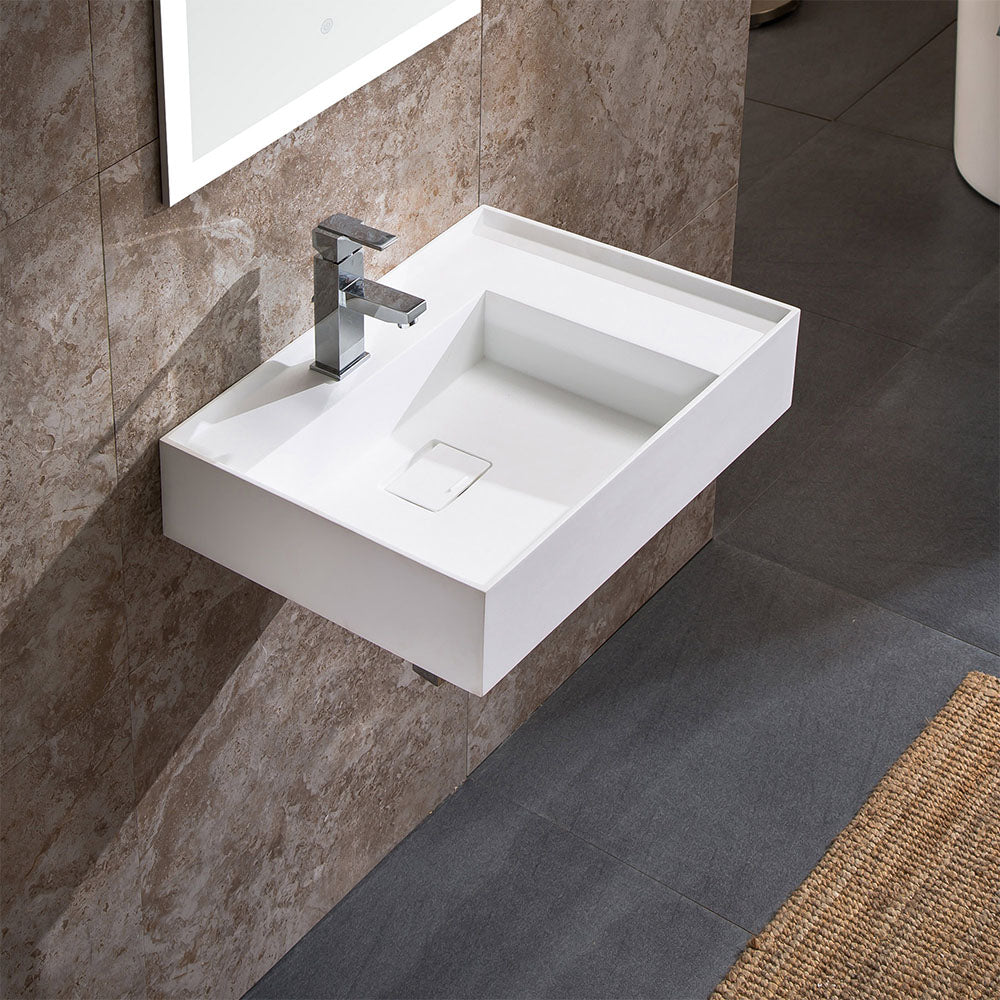 ADA Wall Mounted Bathroom Sink 2418
