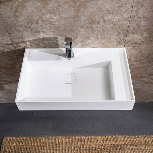 ADA Wall Mounted Bathroom Sink 3018