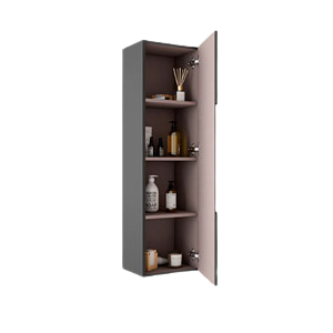 Montello  48" Wall Mounted Linen Cabinet - 7 Colors - Tilevanity.com