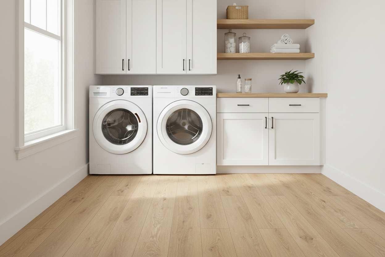 Demi Natural Beige 9x59" | 20 Mil SPC Flooring