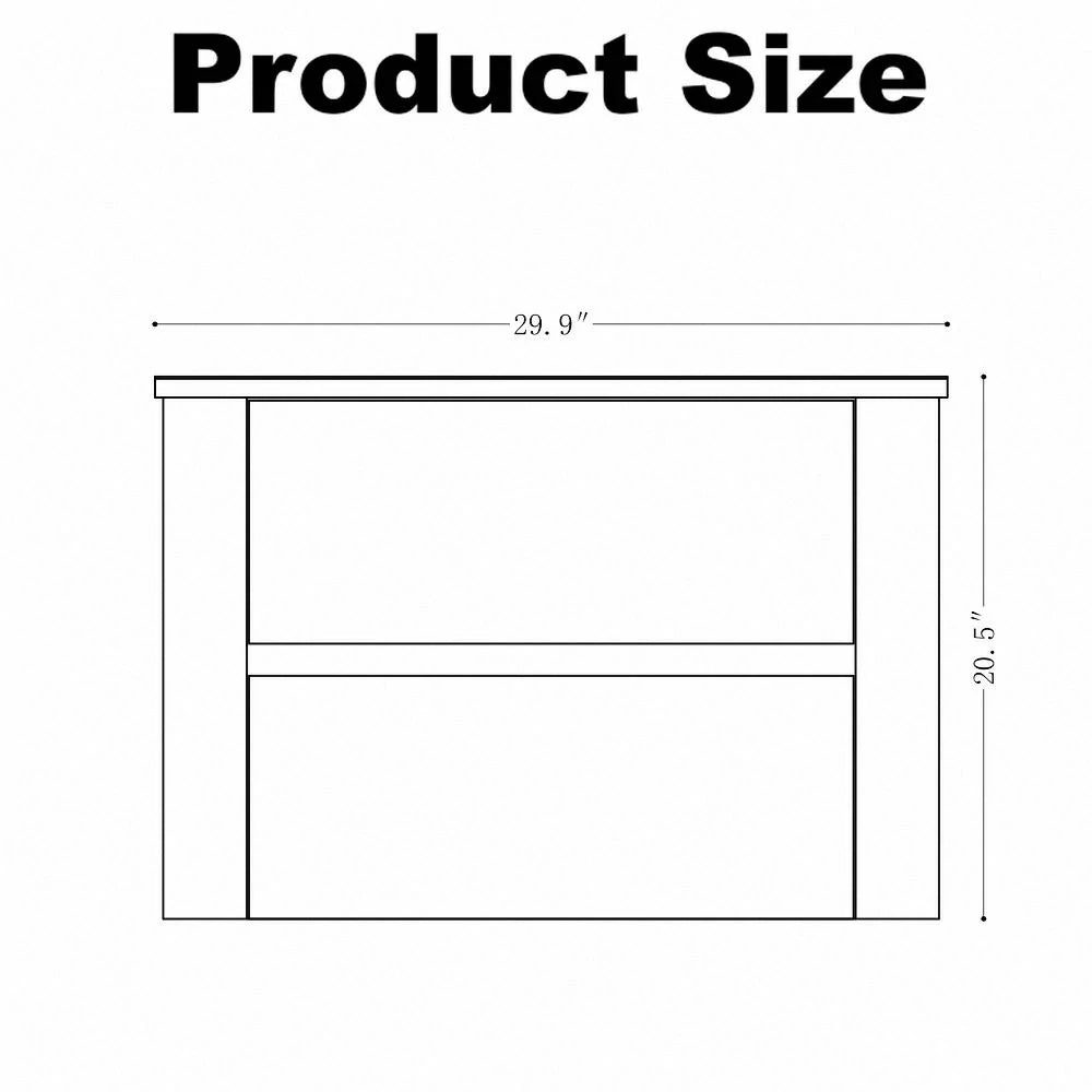Michelle 30" Wall Mounted Bathroom Vanity with Sink – Dark Walnut - Tilevanity.com