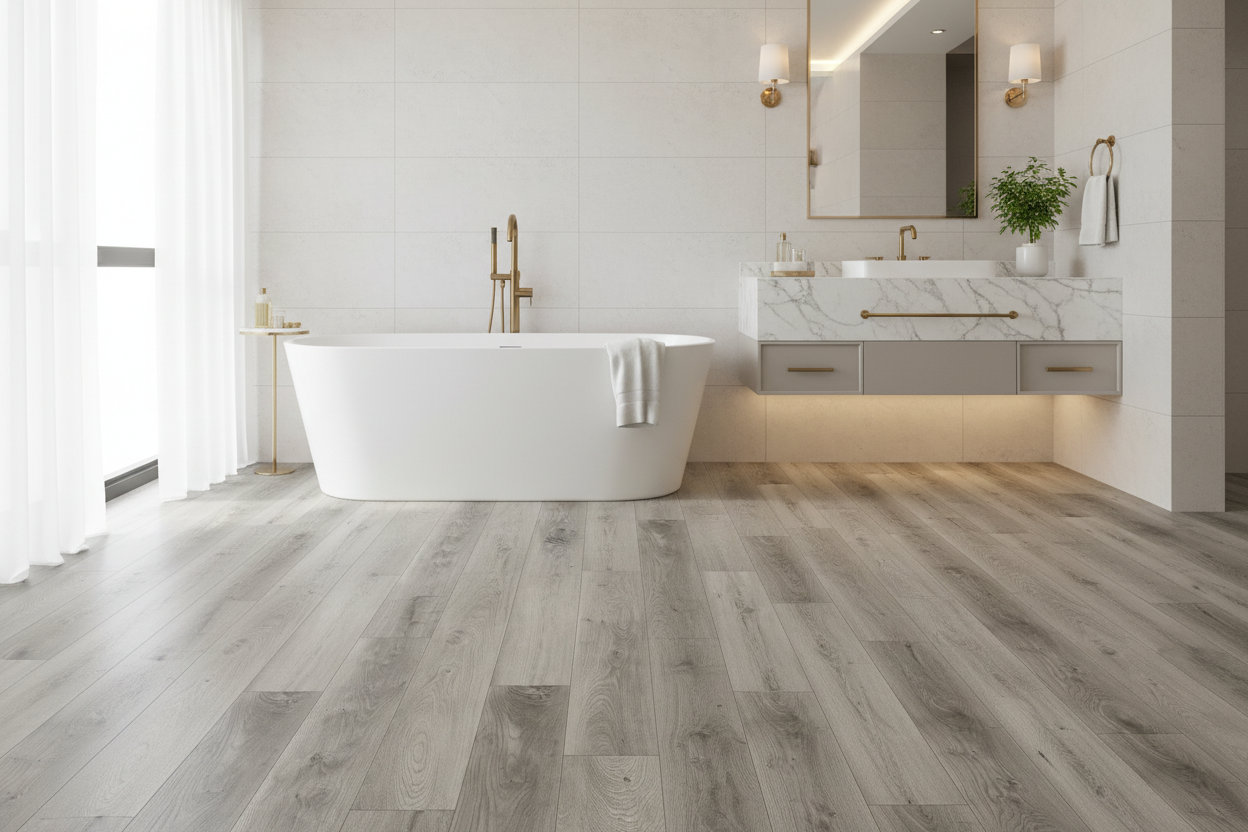 Cameron Silver Mist 9x59" | 22 Mil SPC Flooring