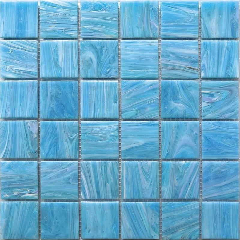 Deepwater Glass Mosaic Tile – 6 colors | Pool Tile Collection - Tilevanity.com