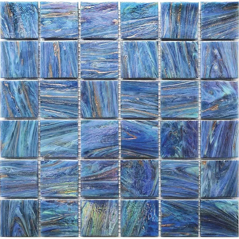 Deepwater Glass Mosaic Tile – 6 colors | Pool Tile Collection - Tilevanity.com