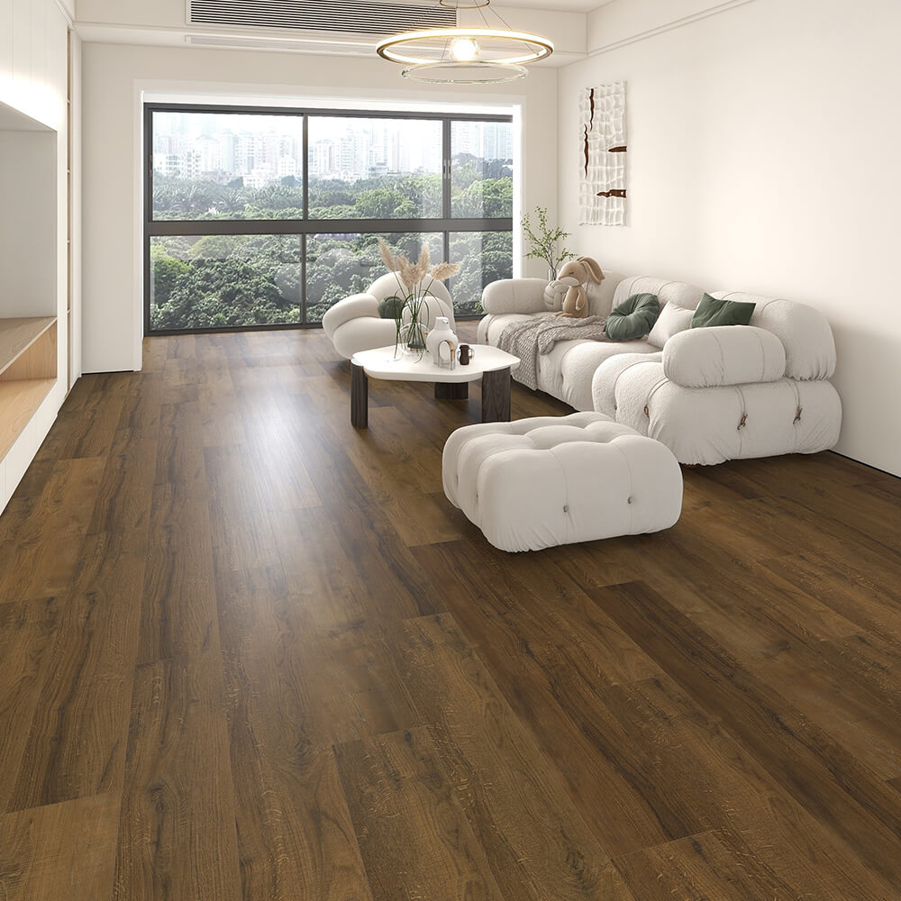 Cameron Walnut Brown 9x59" | 22 Mil SPC Flooring