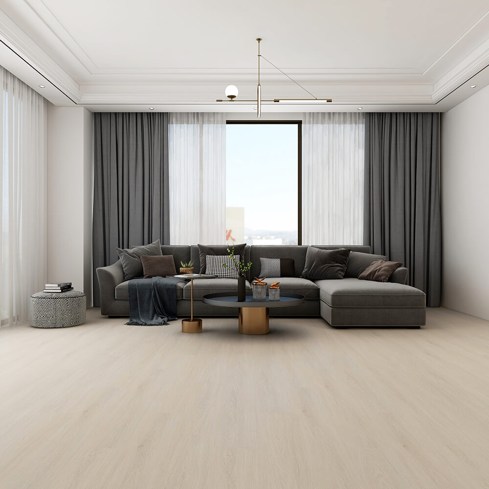 Demi Light Beige Oak | 20 Mil SPC Flooring