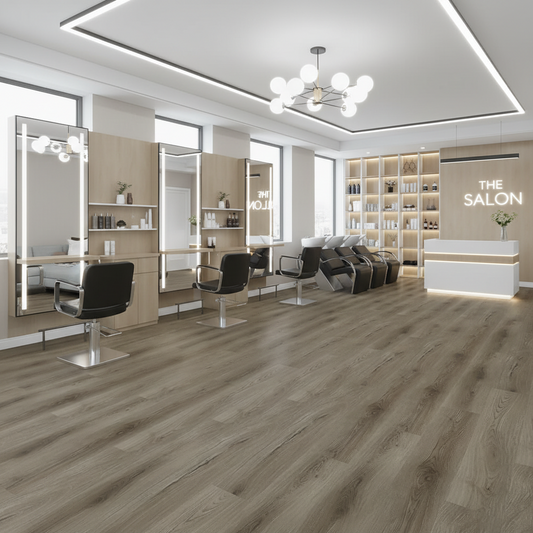 Demi Warm Gray Oak 9x59" | 20 Mil SPC Flooring
