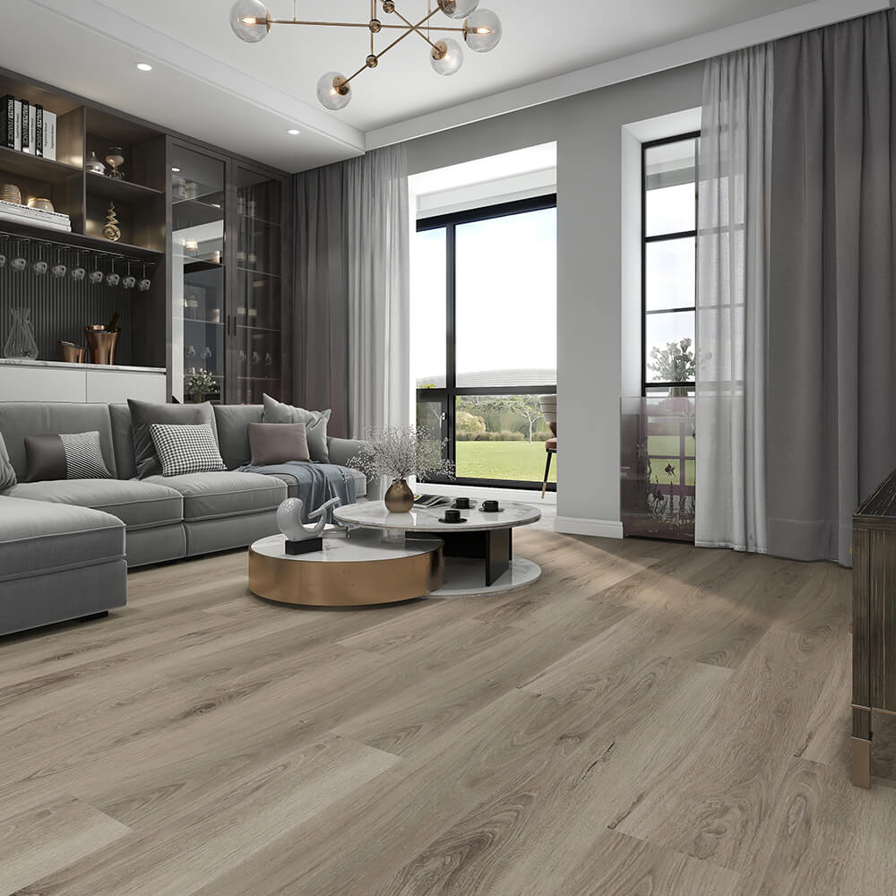Demi Taupe Oak 9x59" | 20 Mil SPC Flooring