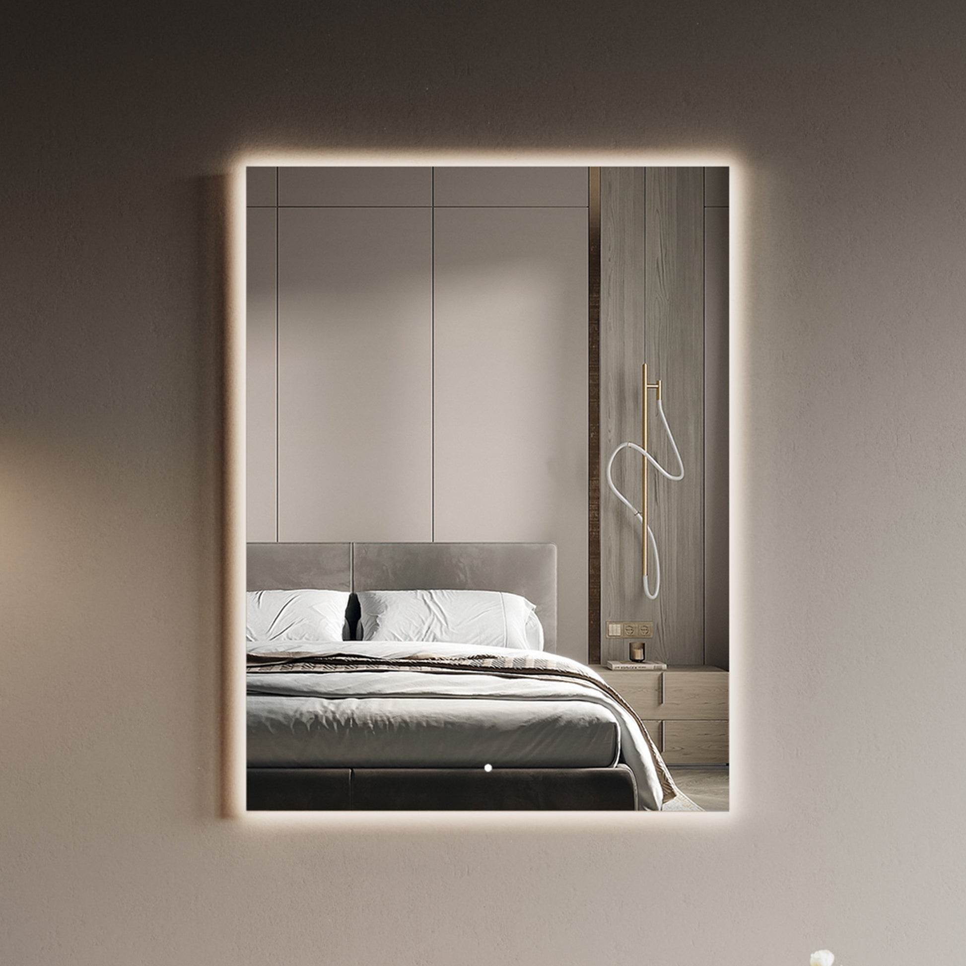 5002 Designer Series LED Light Mirror - Tilevanity.com