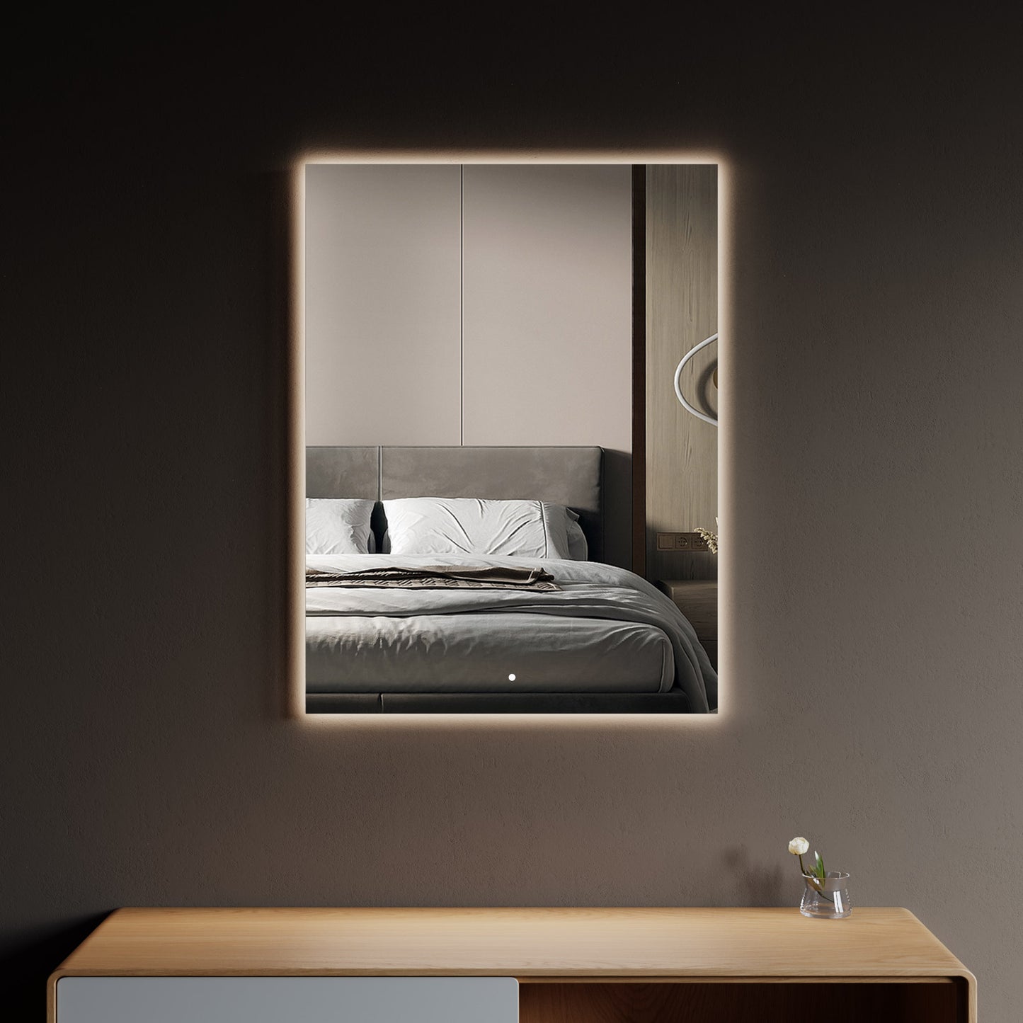 5002 Designer Series LED Light Mirror 30"x31"