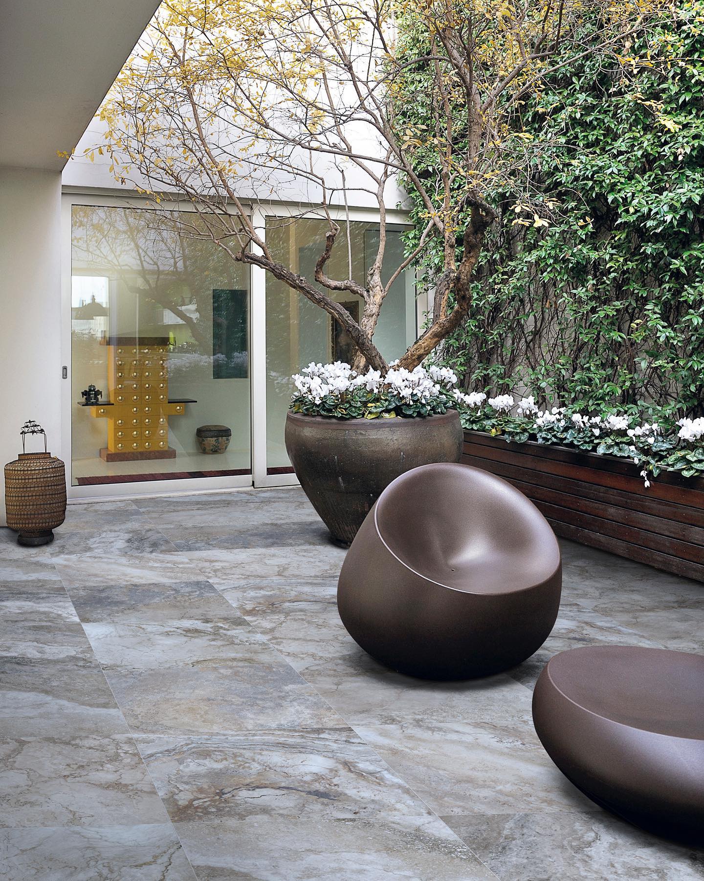 Estate Travertine 2cm Porcelain Paver 24x24"