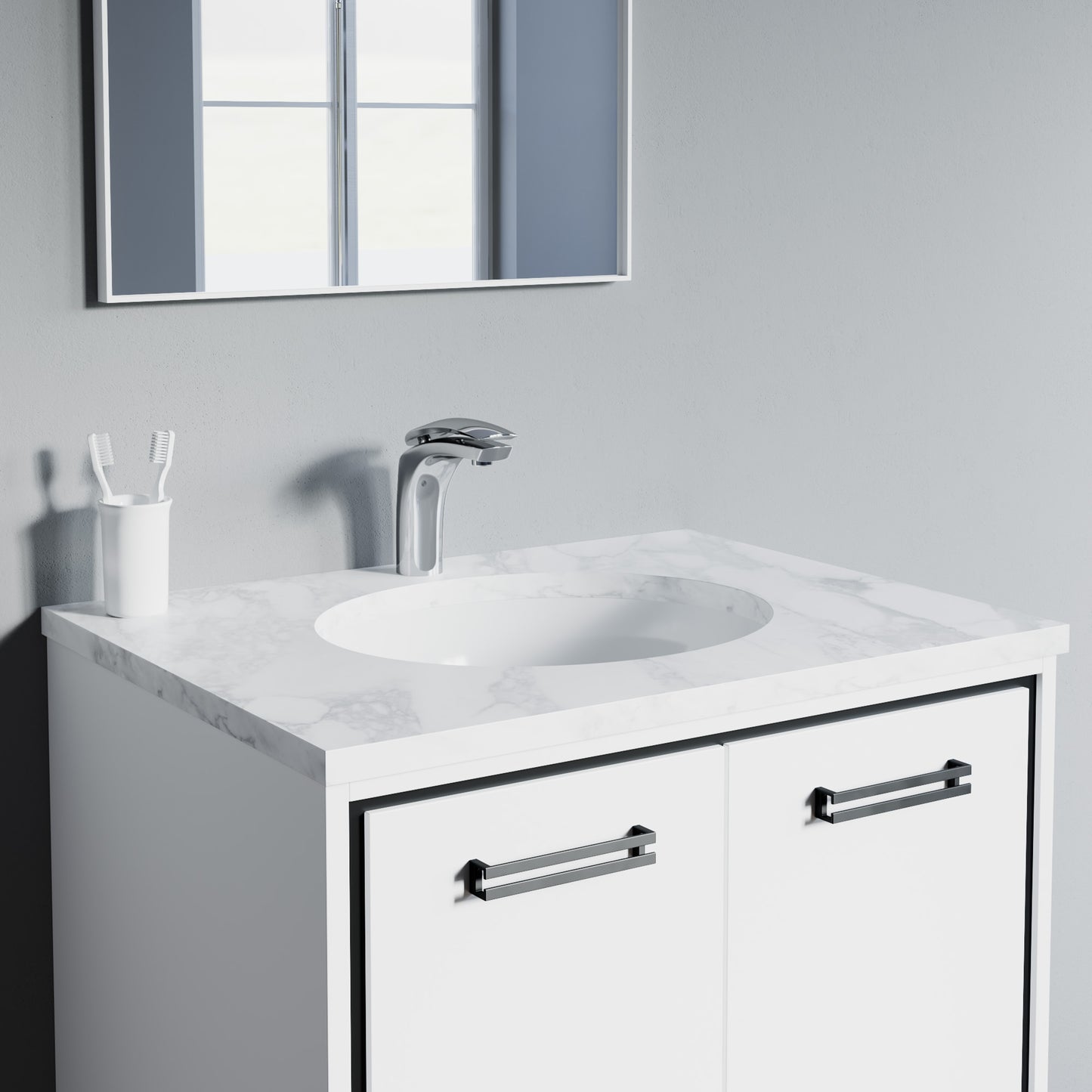 17 Designer Series Single Handle Bathroom Faucet - 4 colors