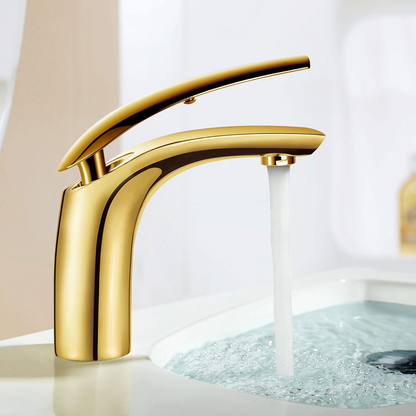 17 Designer Series Single Handle Bathroom Faucet - 4 colors