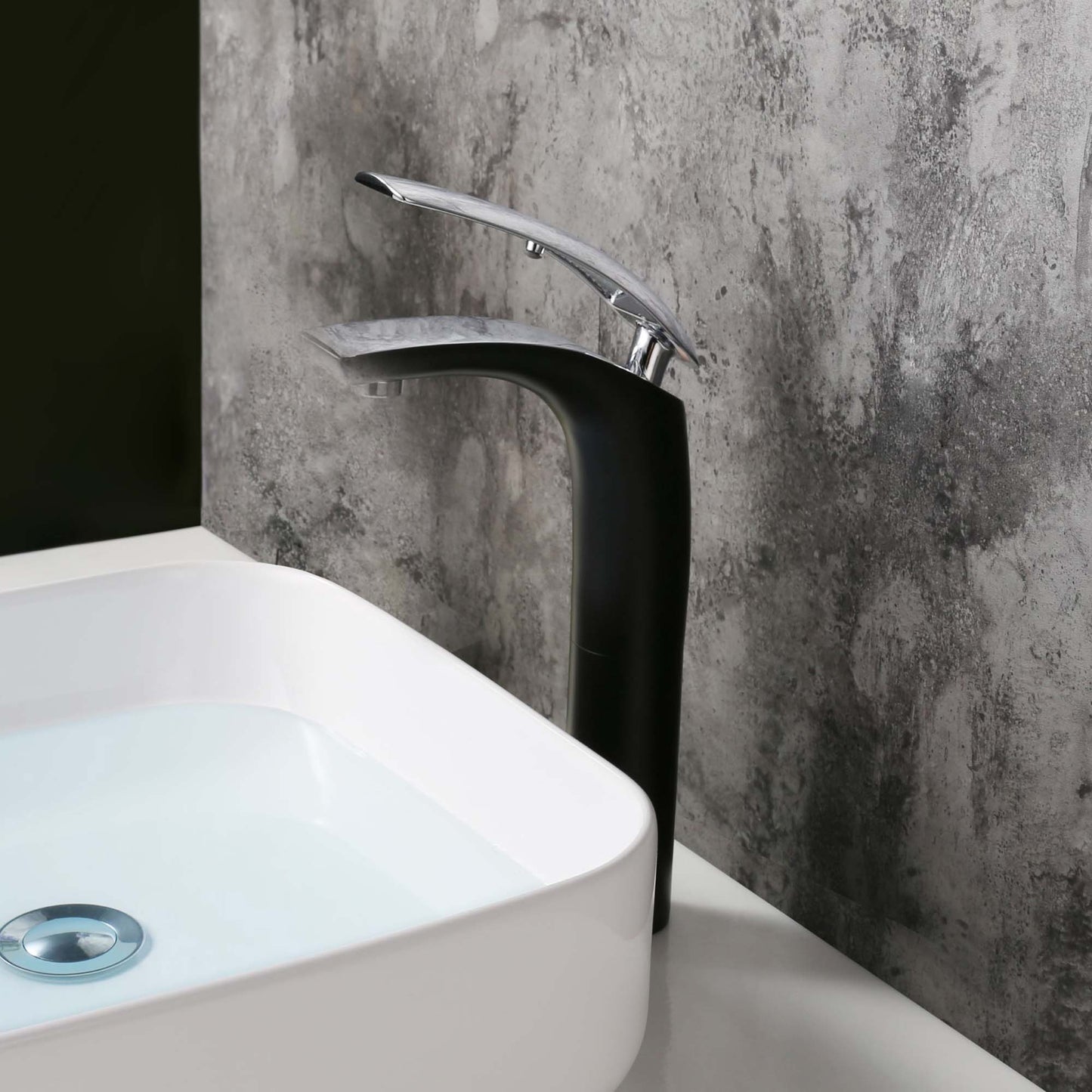 18 Designer Series Single Handle Bathroom Faucet - 4 colors