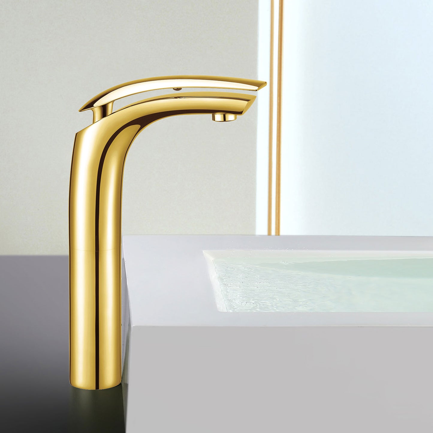 18 Designer Series Single Handle Bathroom Faucet - 4 colors