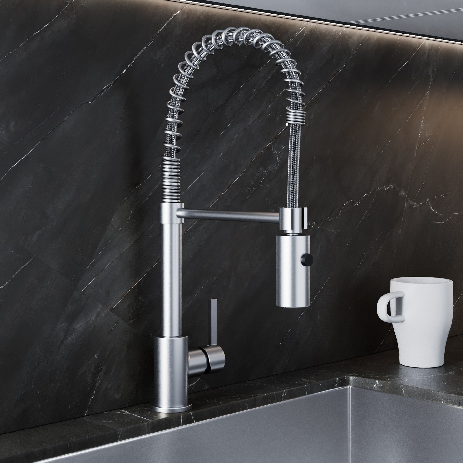 Single Handle Kitchen Faucet – 8002 006 - 3 colors - Tilevanity.com