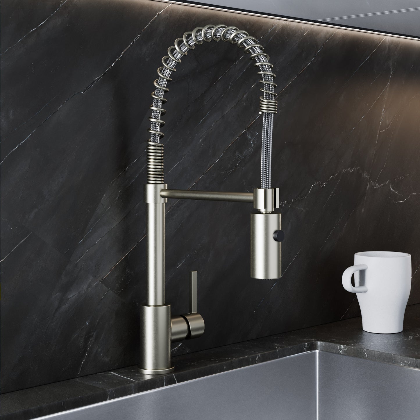 Single Handle Kitchen Faucet – 8002 006 - 3 colors - Tilevanity.com