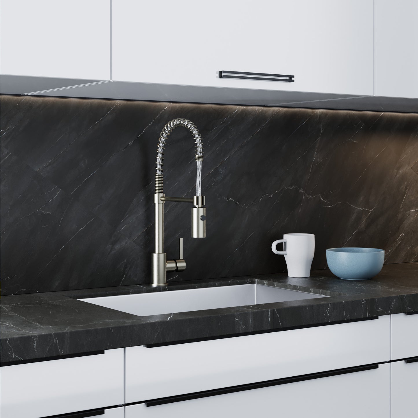 Single Handle Kitchen Faucet – 8002 006 - 3 colors - Tilevanity.com