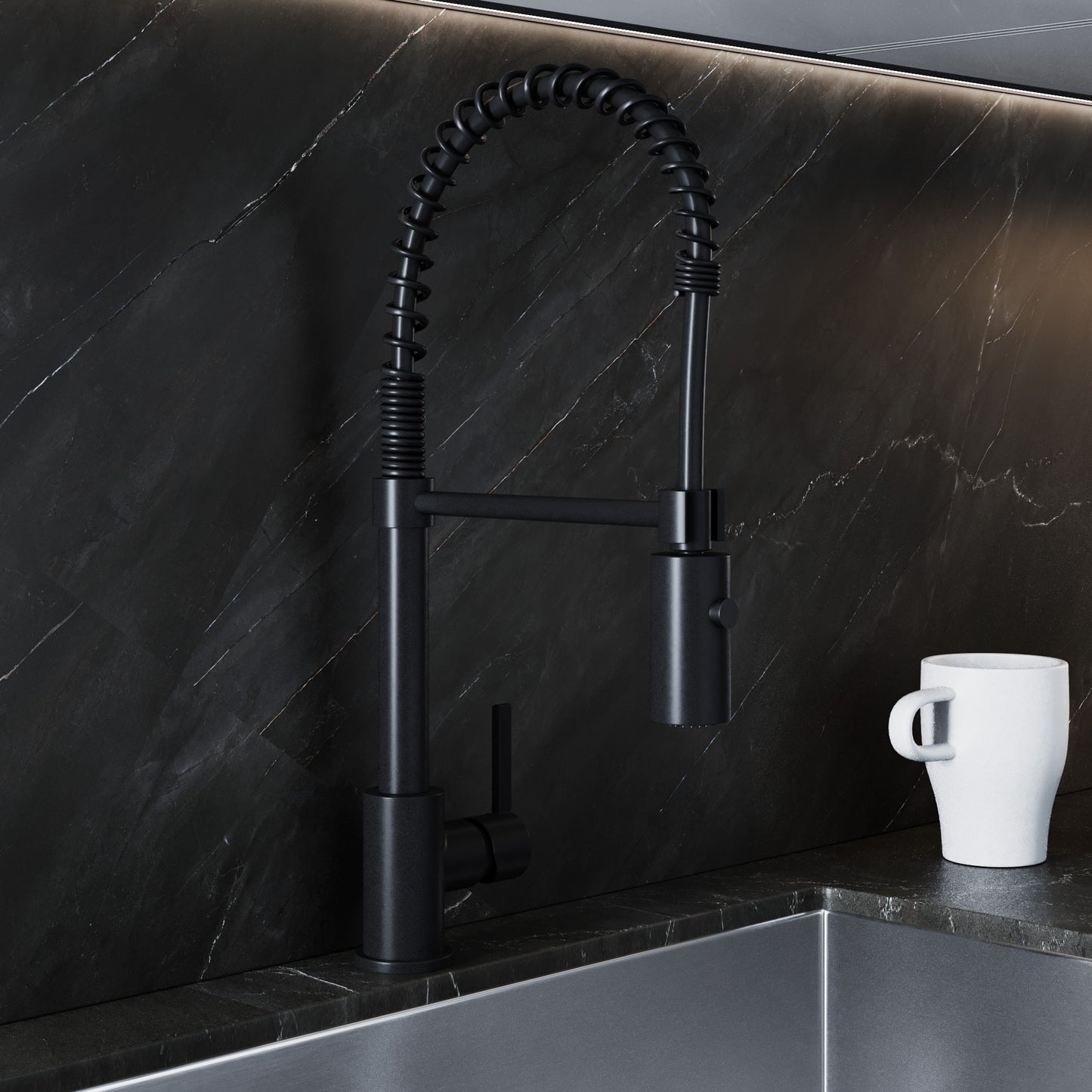 Single Handle Kitchen Faucet – 8002 006 - 3 colors - Tilevanity.com