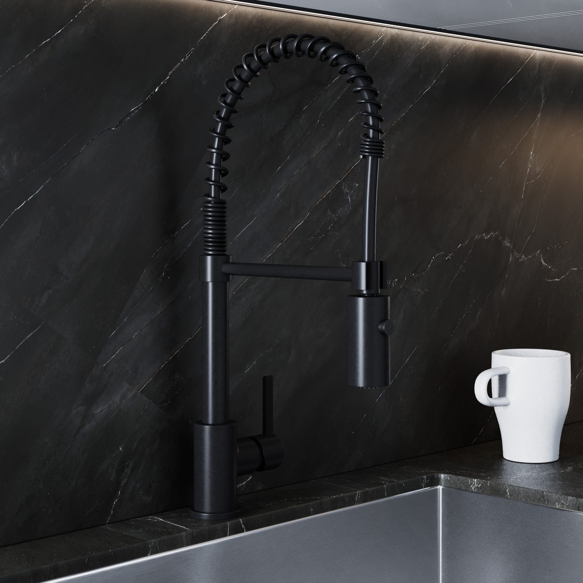 Single Handle Kitchen Faucet – 8002 006 - 3 colors - Tilevanity.com