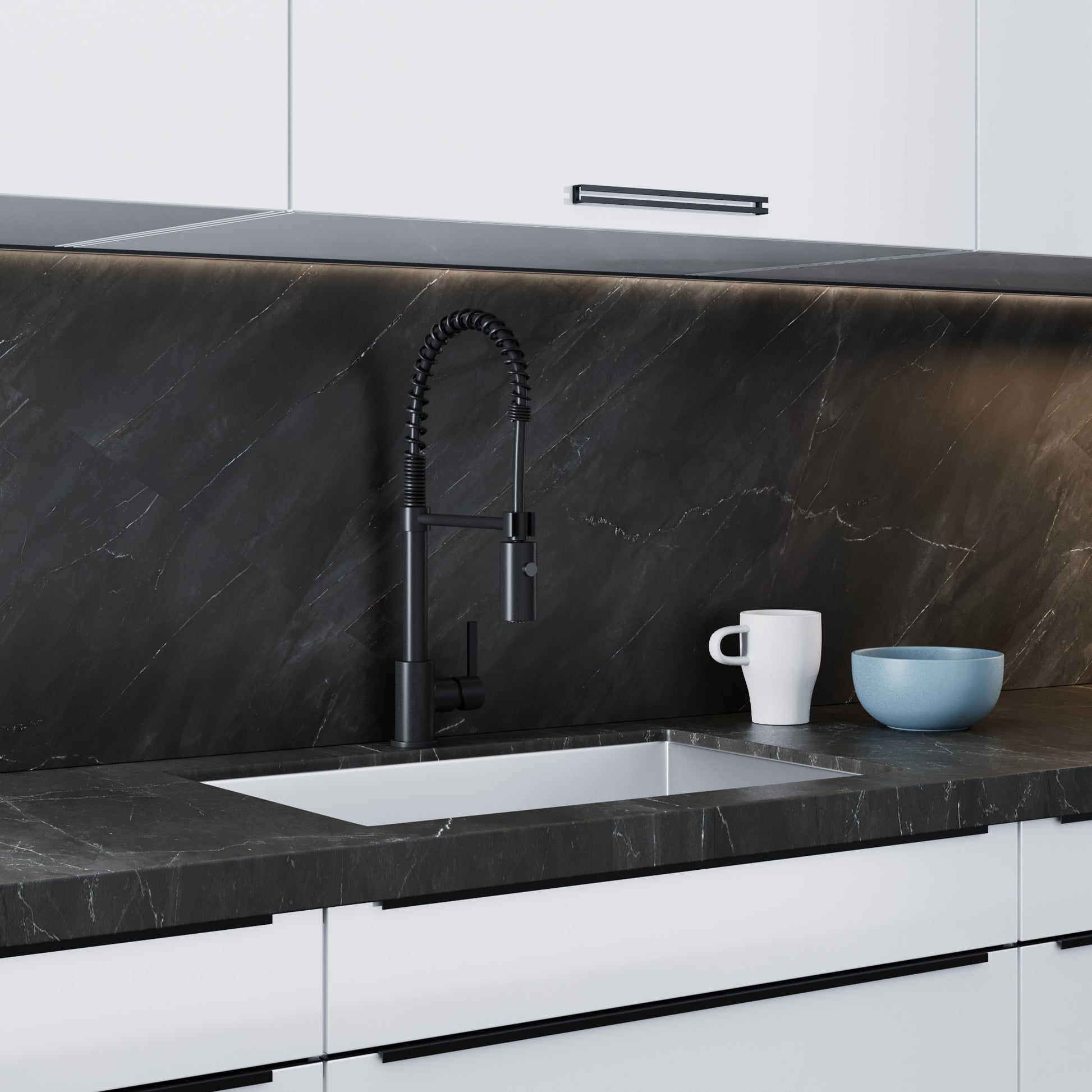 Single Handle Kitchen Faucet – 8002 006 - 3 colors - Tilevanity.com