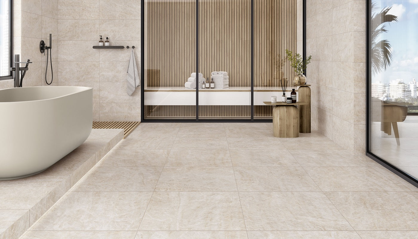 Taj Mahal Porcelain Tile 24x24" | 2 colors - Tilevanity.com
