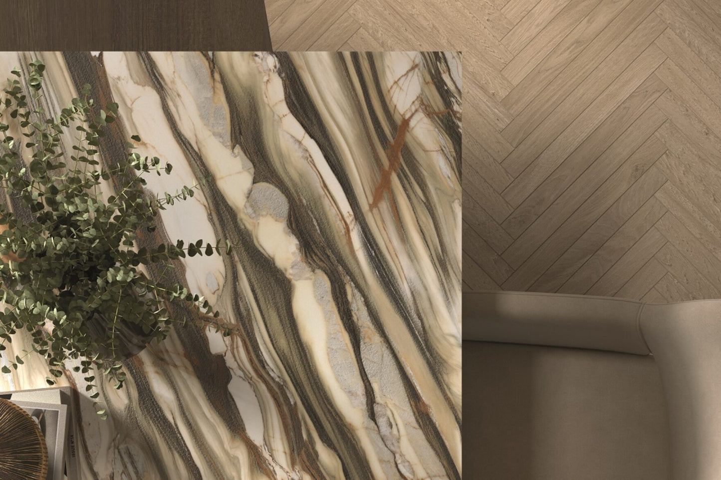 Golden Wave Porcelain Tile 24x48"