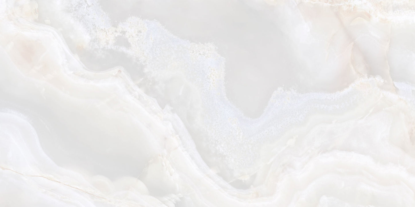 Onice Reale Avorio Polished Porcelain 24x48" - Tilevanity.com