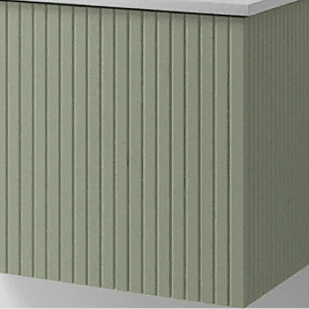 Alima 24" Green Single Bathroom Vanity With Ceramic Top - Tilevanity.com