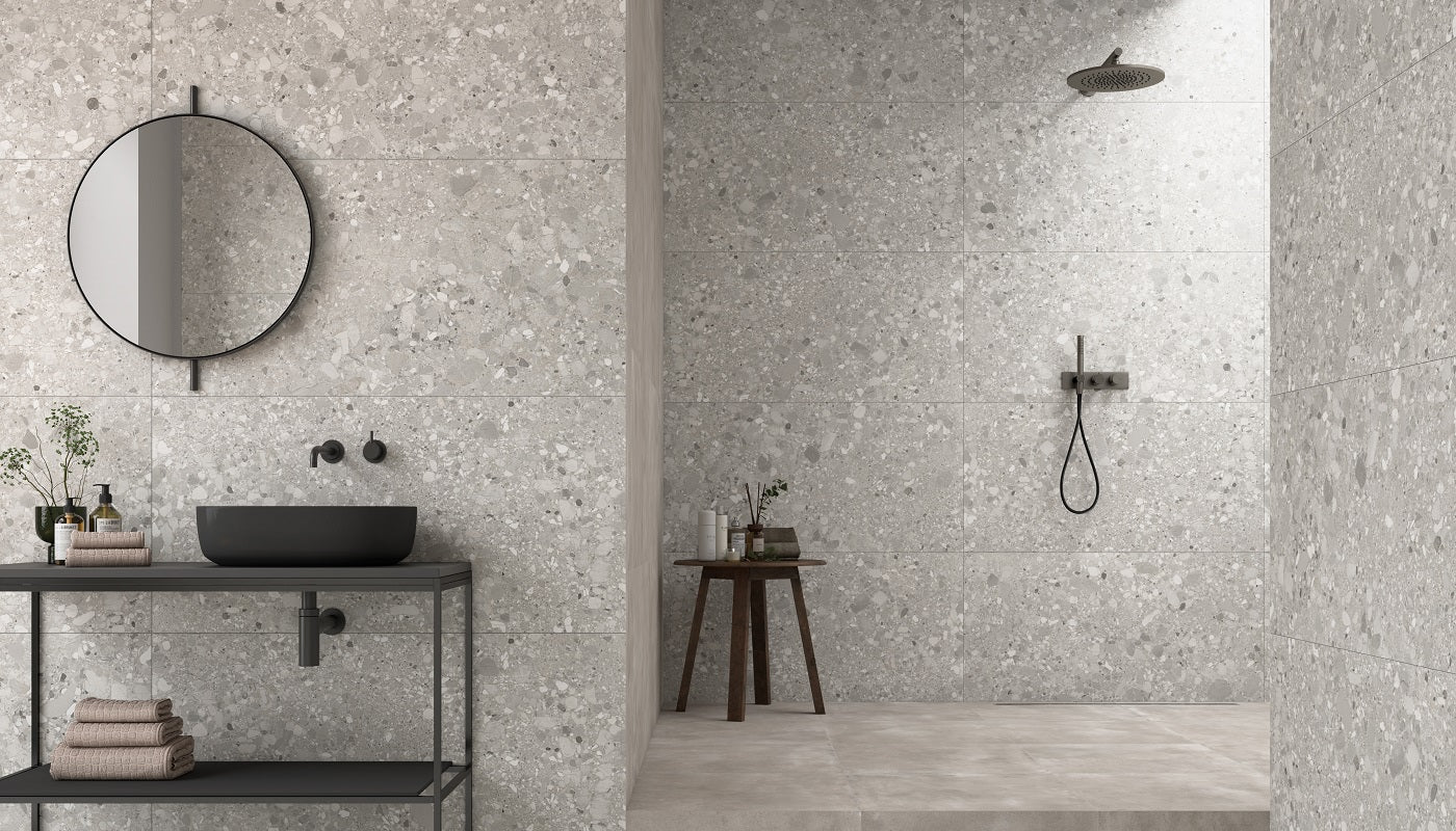 Calyx Terrazzo Porcelain Tile 24x24" | 4 Colors