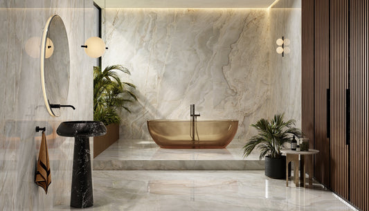 Onice Reale Avorio Polished Porcelain 24x48"