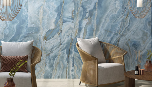 Onice Reale Cobalt Blue Polished Porcelain 24x48"