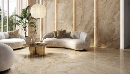 Onice Reale Ambra Polished Porcelain 24x48"
