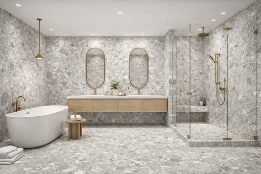 Calyx Terrazzo Porcelain Tile 24x24" | 4 Colors