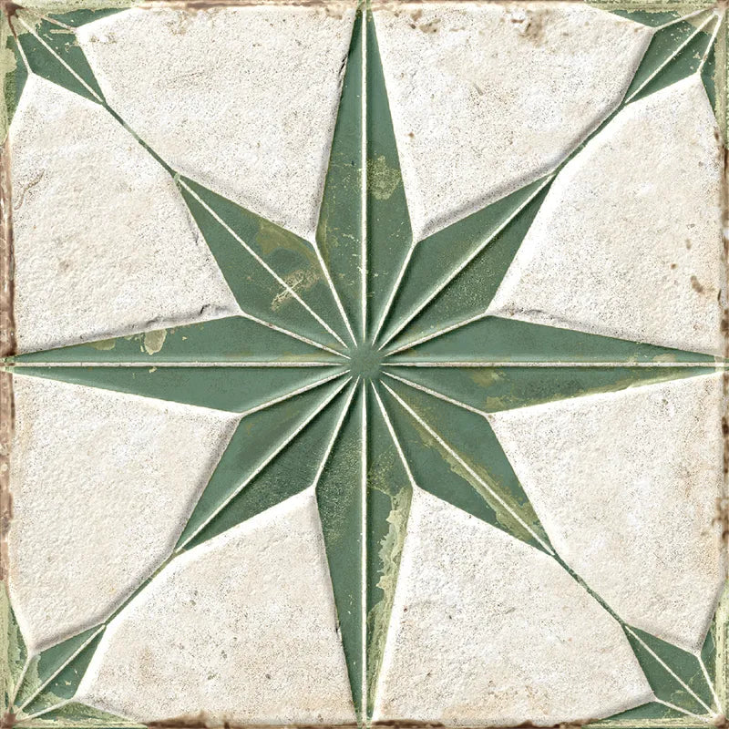 Orion Star Green Porcelain Tile 8x8
