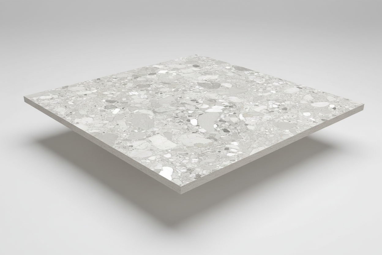 Calyx Terrazzo Porcelain Tile 24x24" | 4 Colors - Tilevanity.com