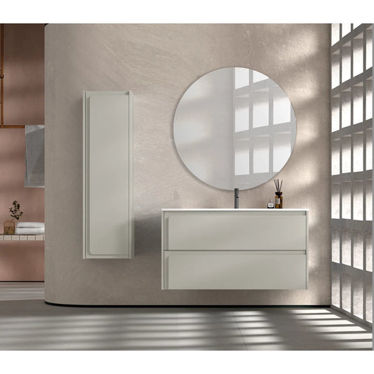 Cordano 48" Cotton Linen Cabinet - Tilevanity.com