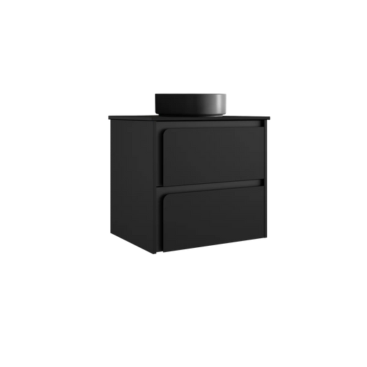Cordano 24" All Black Single Bathroom Vanity Set - Tilevanity.com