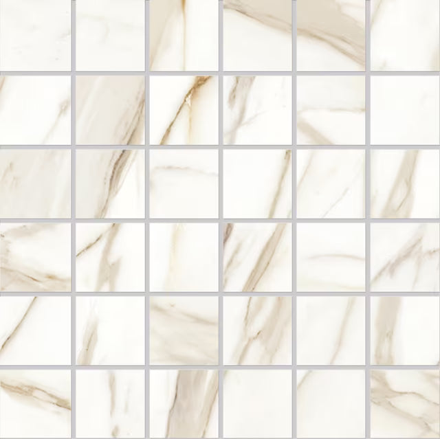 Marmo Bella Calacatta Oro Porcelain Tile - Tilevanity.com
